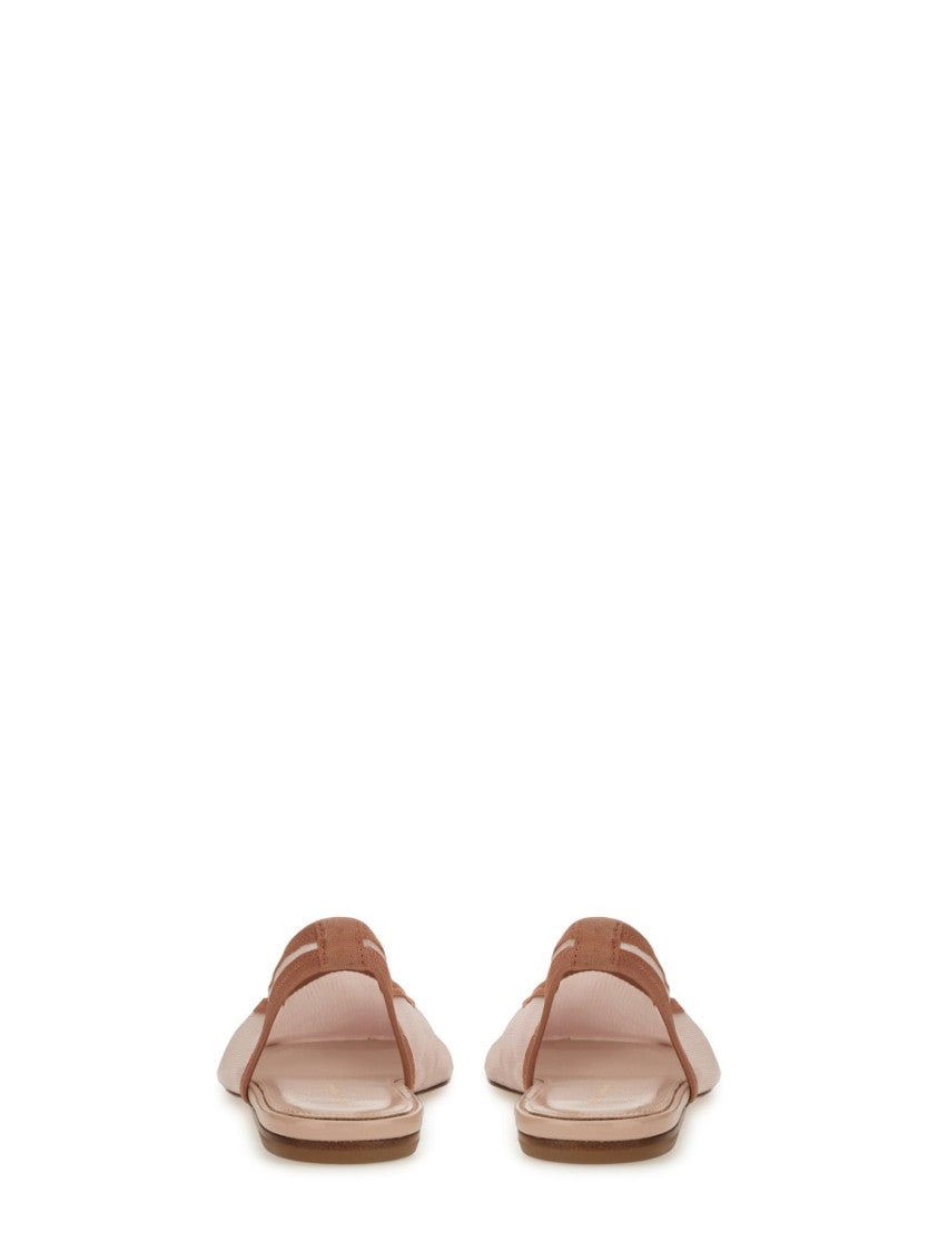 Dries Van Noten Fabric Slingback Sandals