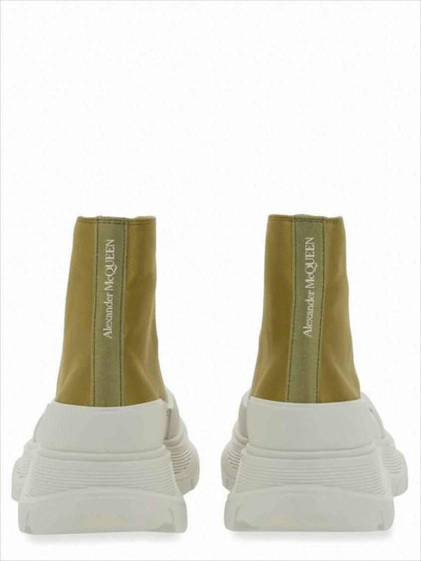 Alexander Mcqueen High-Top Sneakers With Sole