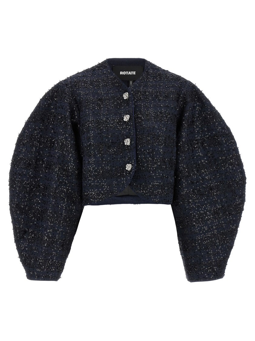 Rotate Birger Christensen 'Bouclé Short' Blazer