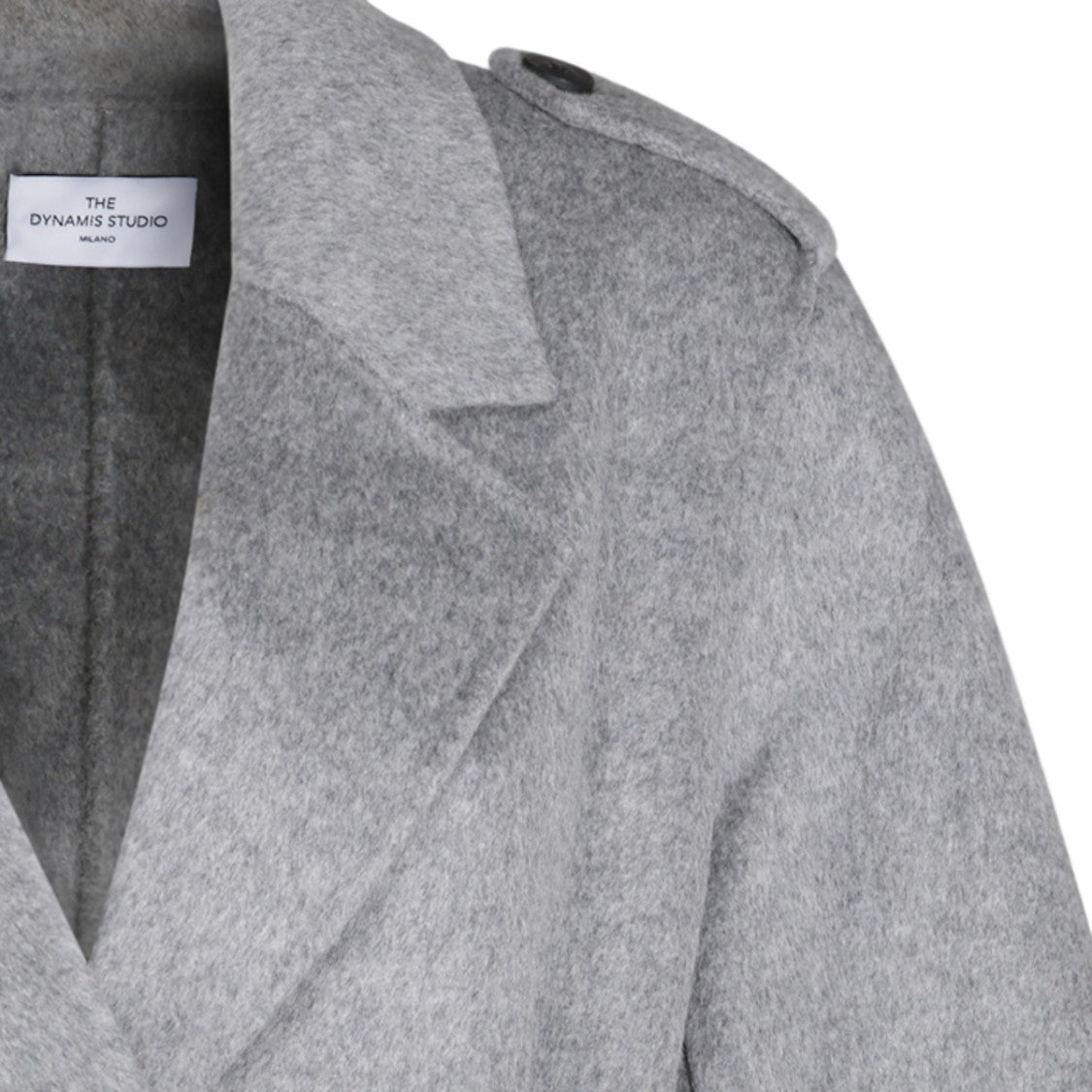 The Dynamis Studio Long Double-Breasted Belted Coat