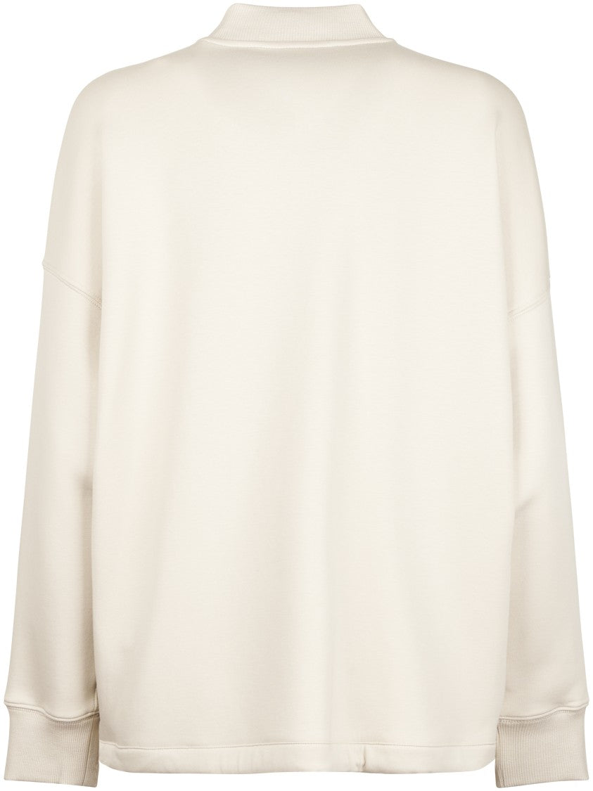 Max Mara Smooth Jersey Jacket With Relaxed Silhouette