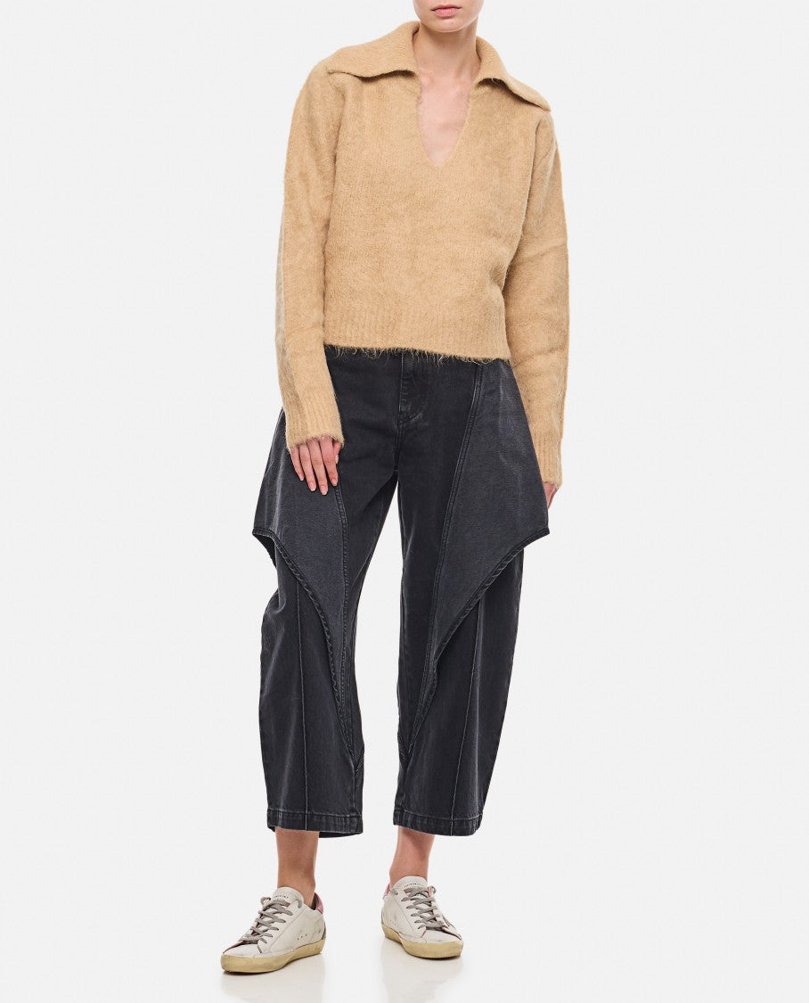 Loulou De Saison Ambrose Alpaca Wool Sweater