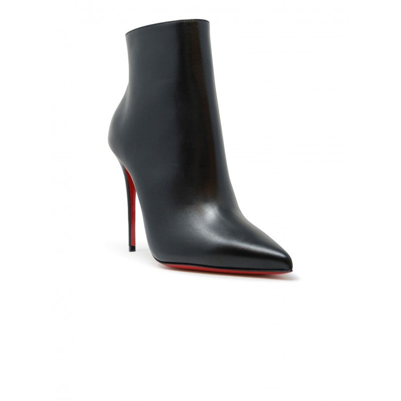 Christian Louboutin Black Leather So Kate Booty 100 Ankle Boots