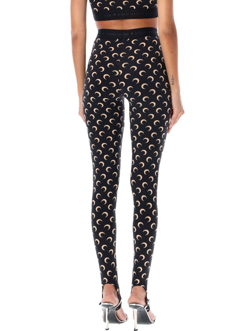 Marine Serre Moon Print High Waisted Leggings