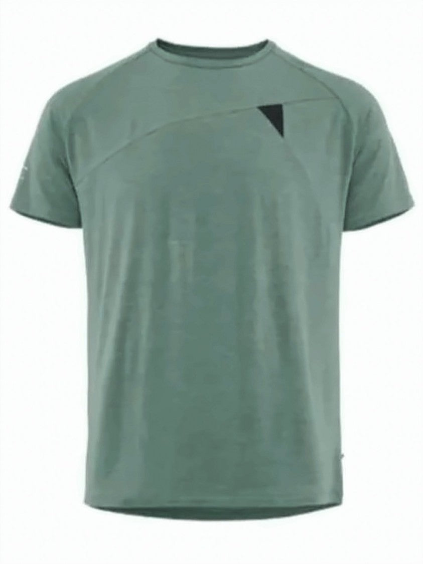 Klattermusen Relaxed Fit Short-Sleeved T-Shirt With Triangular Accent