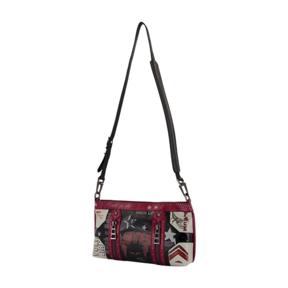 Zadig & Voltaire Sunny Moody Punk Shoulder Bag - Leather - Multi