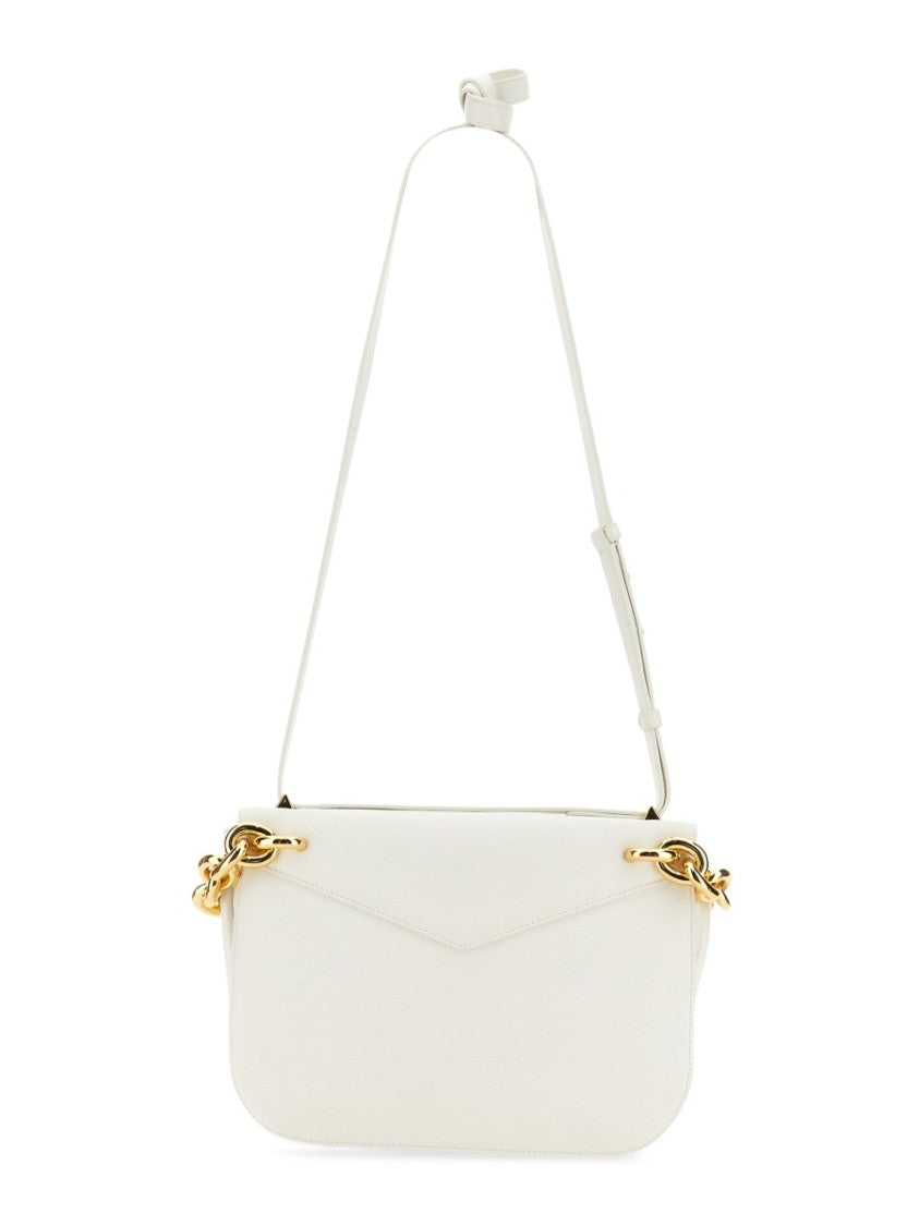 Bottega Veneta Compact Shoulder Bag With Adjustable Leather Strap