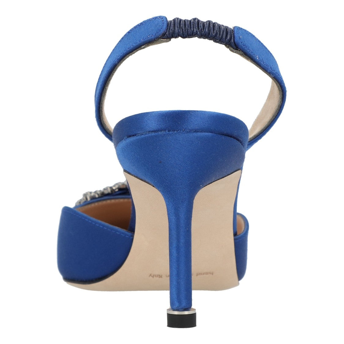 Manolo Blahnik Hangisli Slingback Pumps 85Mm Blue