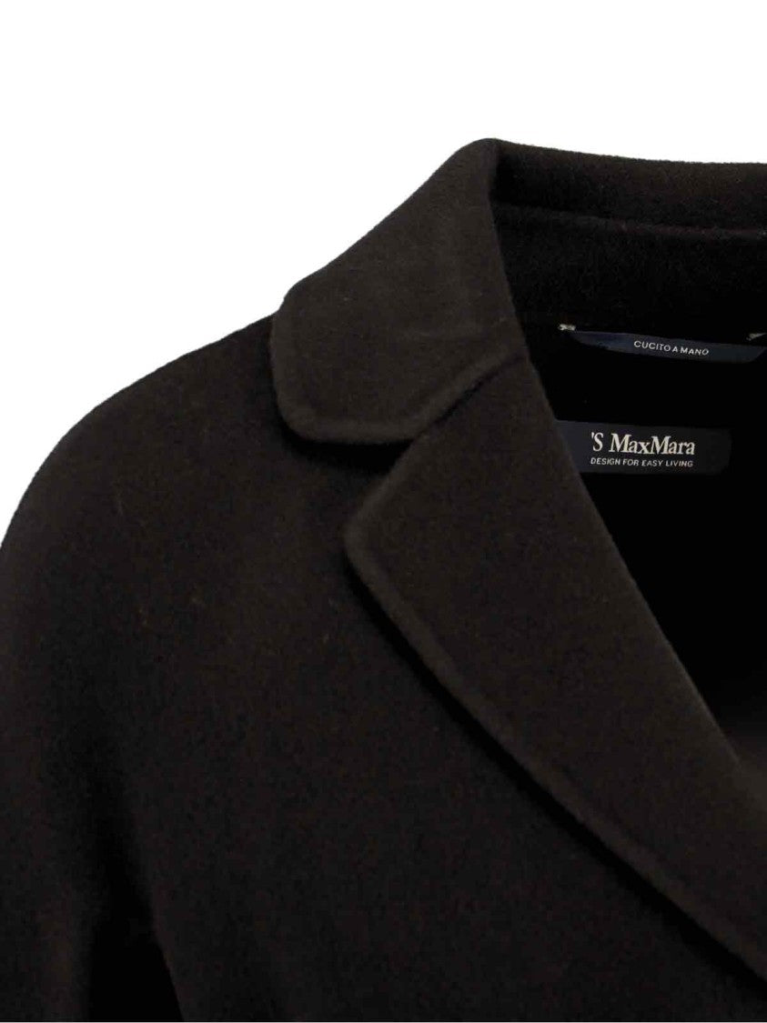 Max Mara Classic Long Virgin Wool Coat