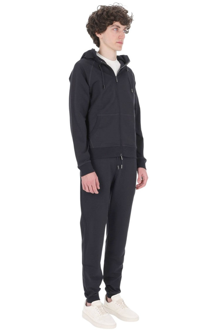 Moorer Travel Cotton Hooded Tracksuit
