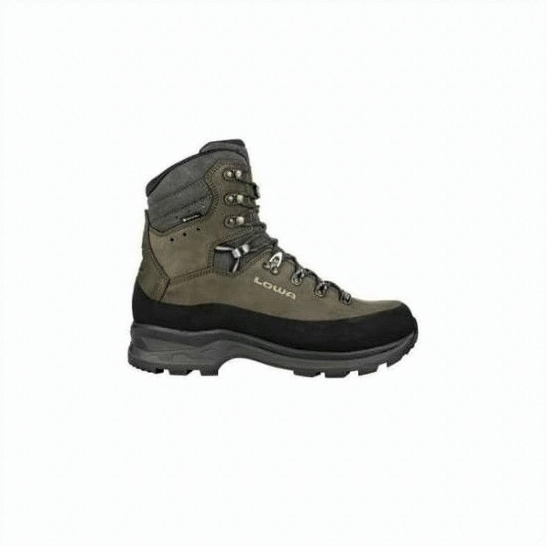Lowa Rugged High-Top Boots With Metal Eyelets