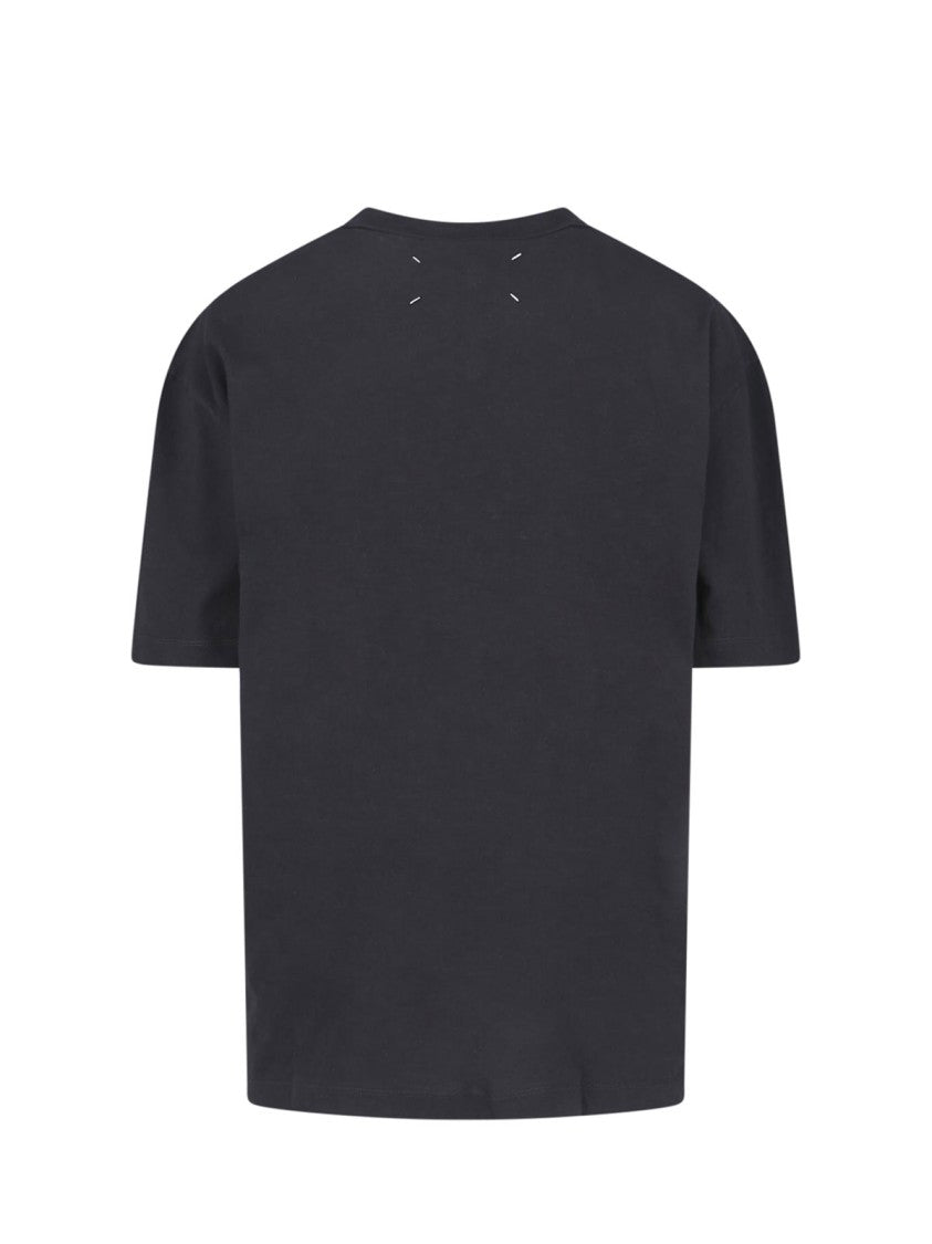 Maison Margiela Contrasting Logo Cotton T-Shirt