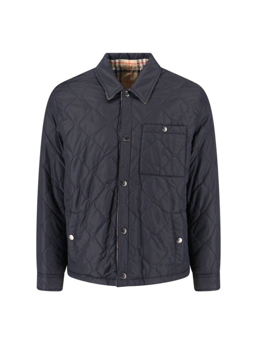 Burberry "Brighton" Reversible Jacket – Black