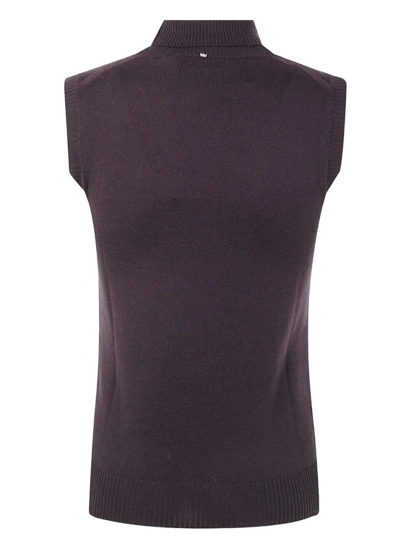 Sportmax Sleeveless Turtle-Neck Sweater