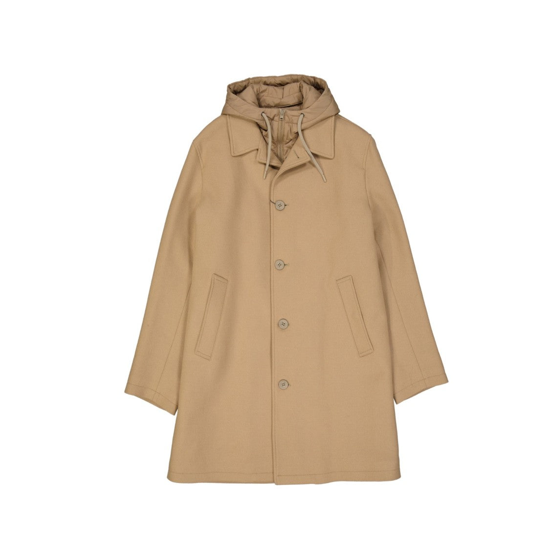 Herno Wool Button Coat