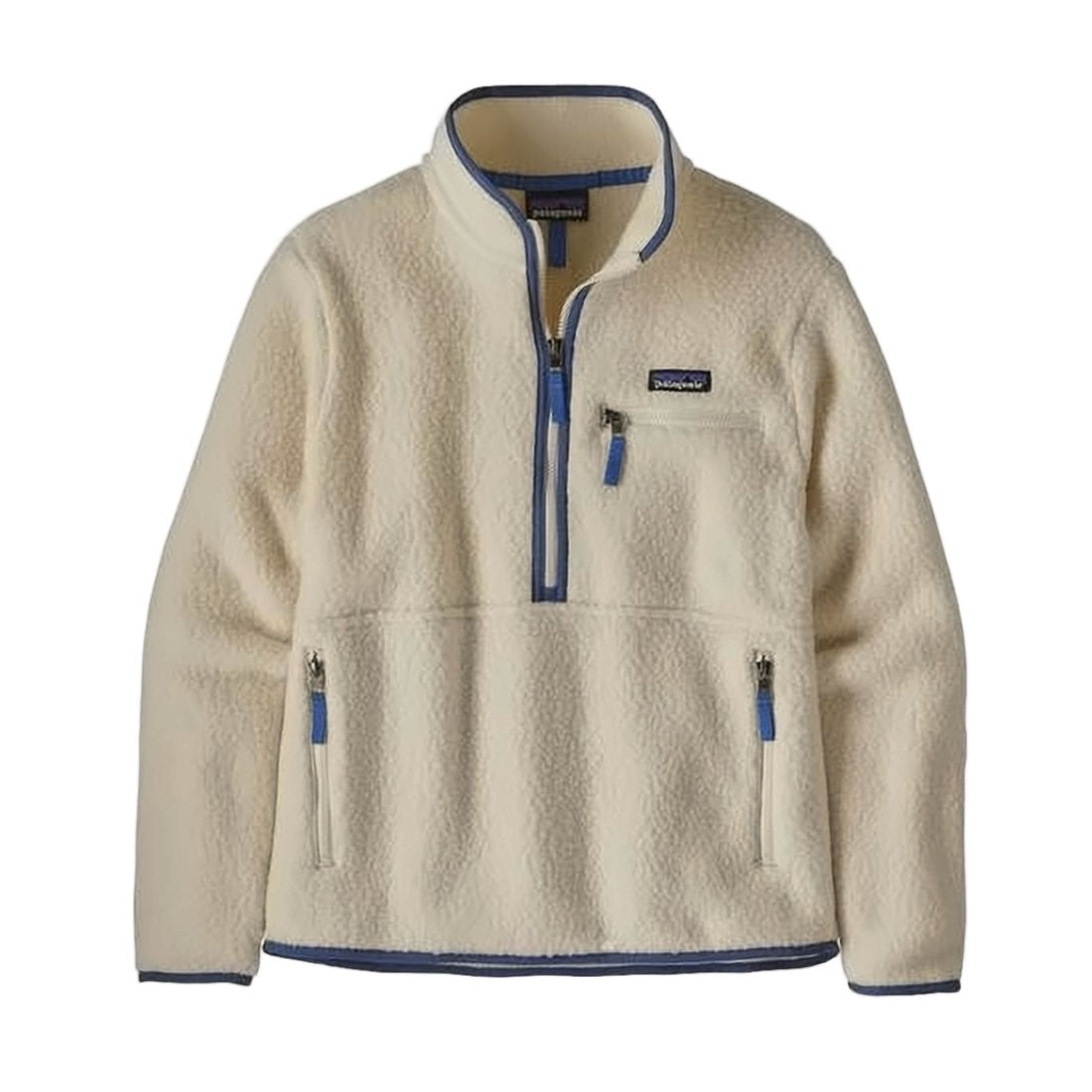 Patagonia Soft-Fleece Long-Sleeve Pullover With Half-Zip And Zippered Pockets