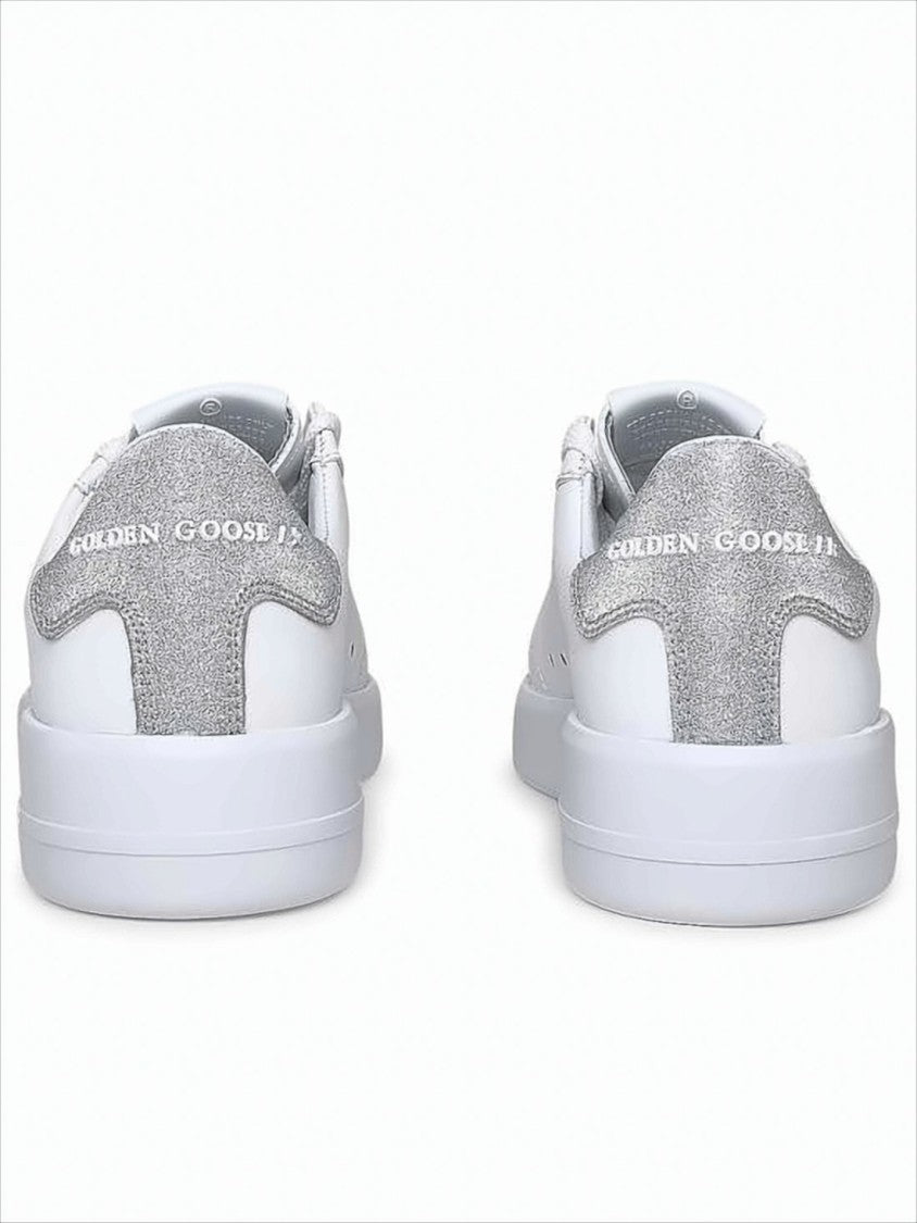 Golden Goose Purestar Low-Top Leather Sneakers