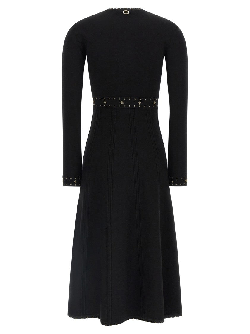 Twin-Set Rhinestone Studded Dress