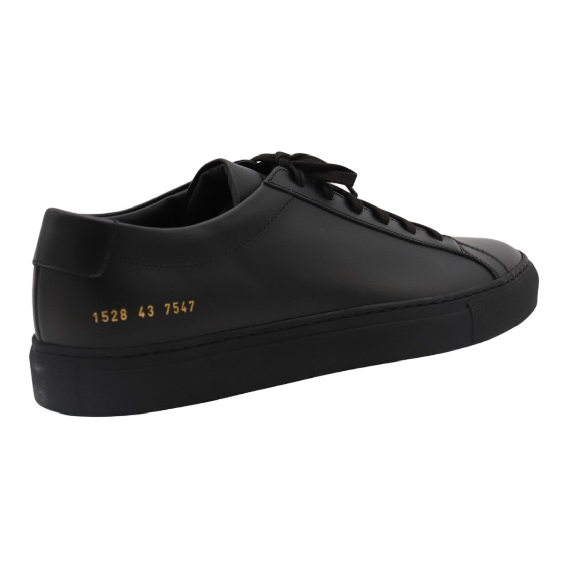 Common Projects Matte Low-Top Gold Detail Leather Sneakers