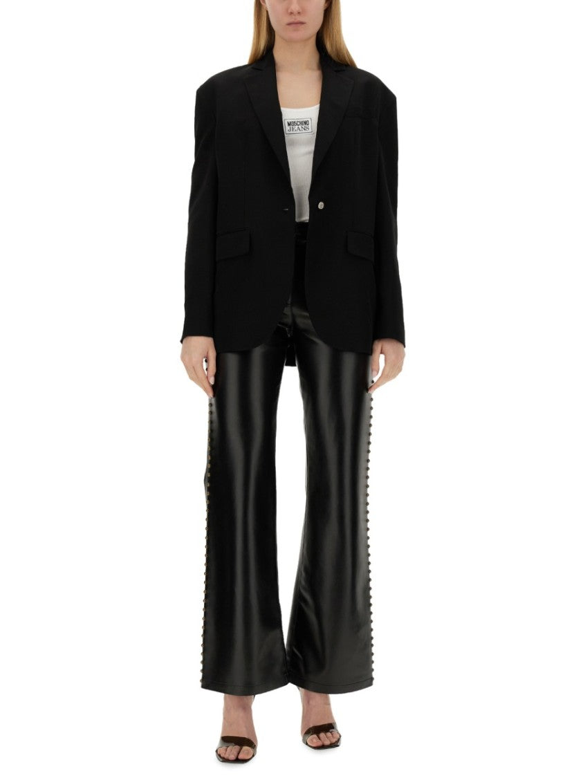 Moschino Single-Breasted Jacket