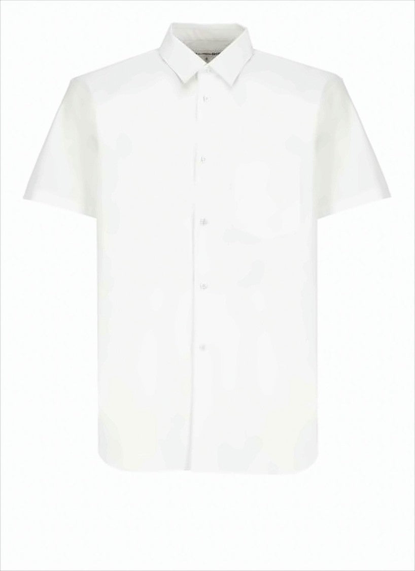 Comme Des Garçons Classic Minimalist Short-Sleeve Shirt