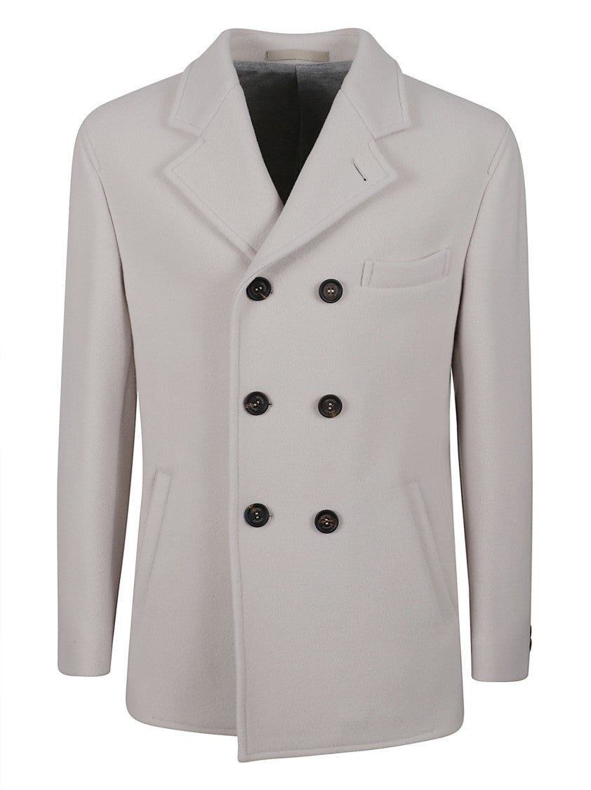 Eleventy Double Breasted Peacot