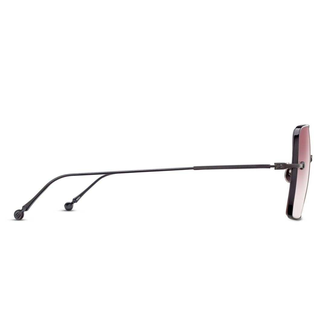 Matsuda M5005.Sg Minimalist Metal Frame Sunglasses With Gradient Lenses