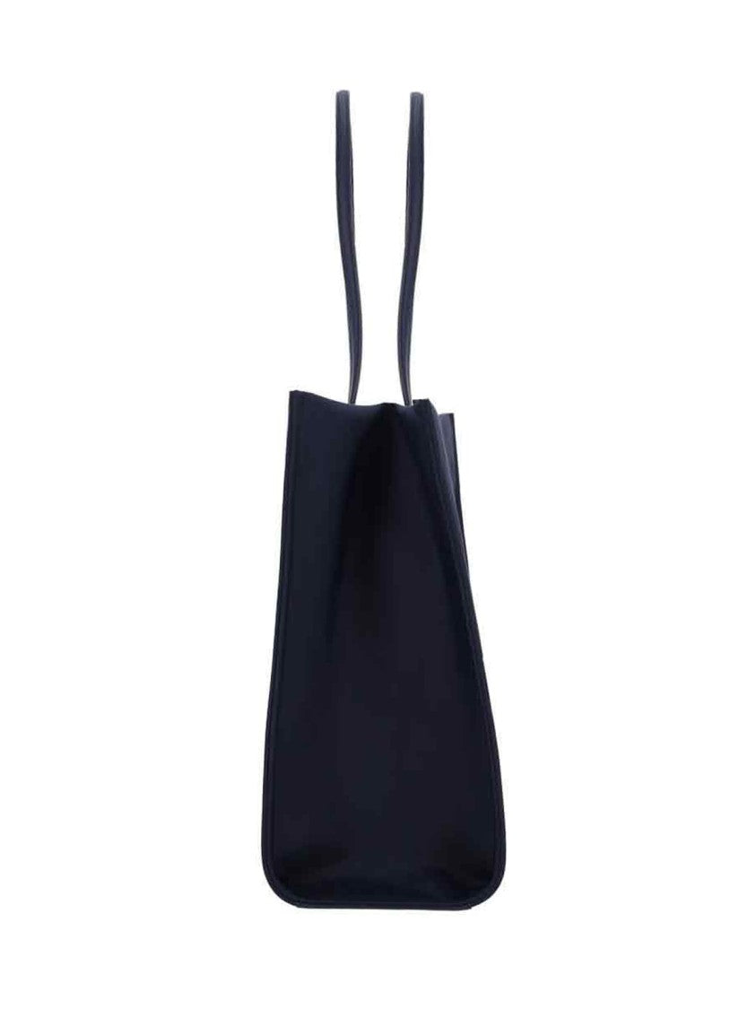 Tory Burch Navy Blue Ella Large Recycled Nylon Tote