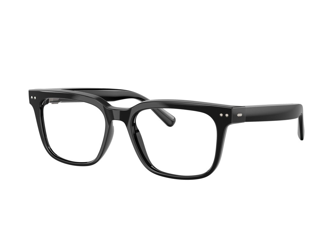 Nuance Audio Black 0Aw5001 Glossy Square Sunglasses