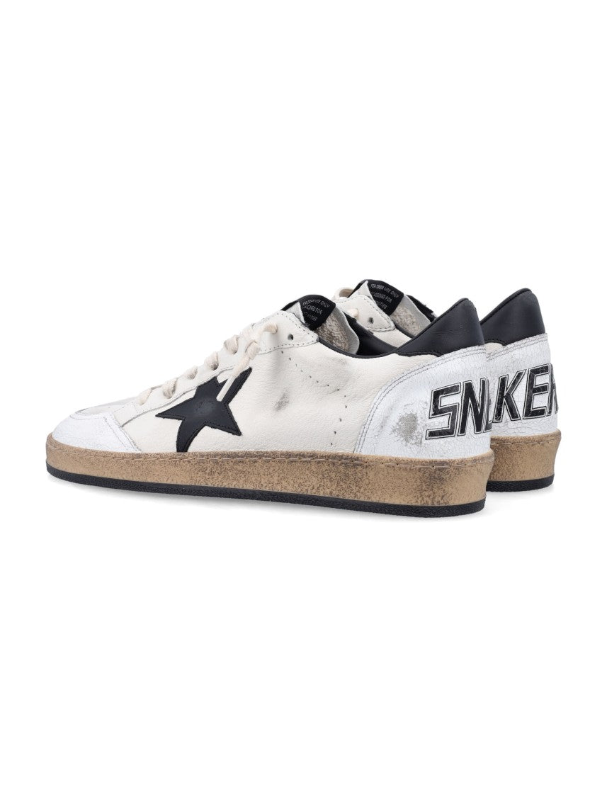Golden Goose Ball Star White Nappa Leather Sneakers