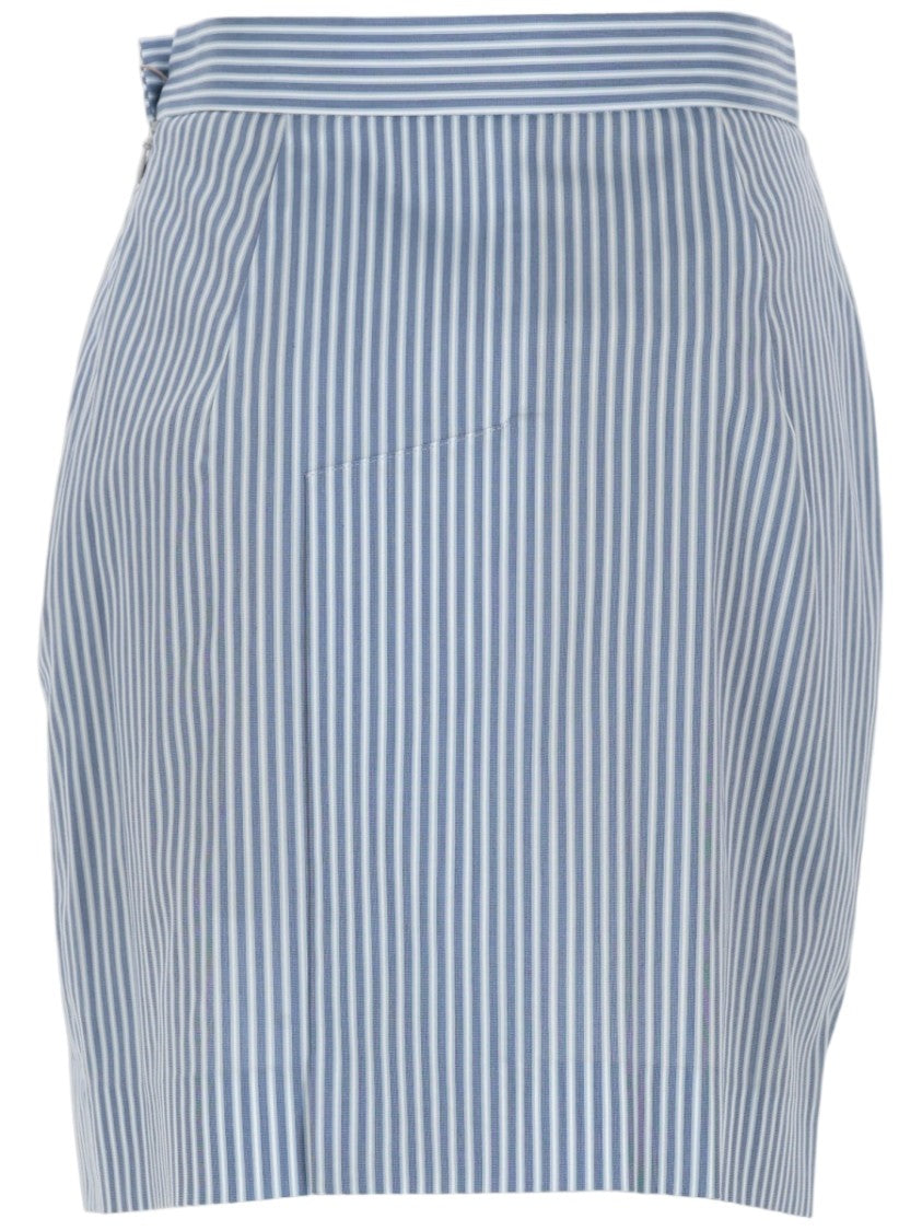 Vivienne Westwood Crotch 45 Fitted Stripe Skirt