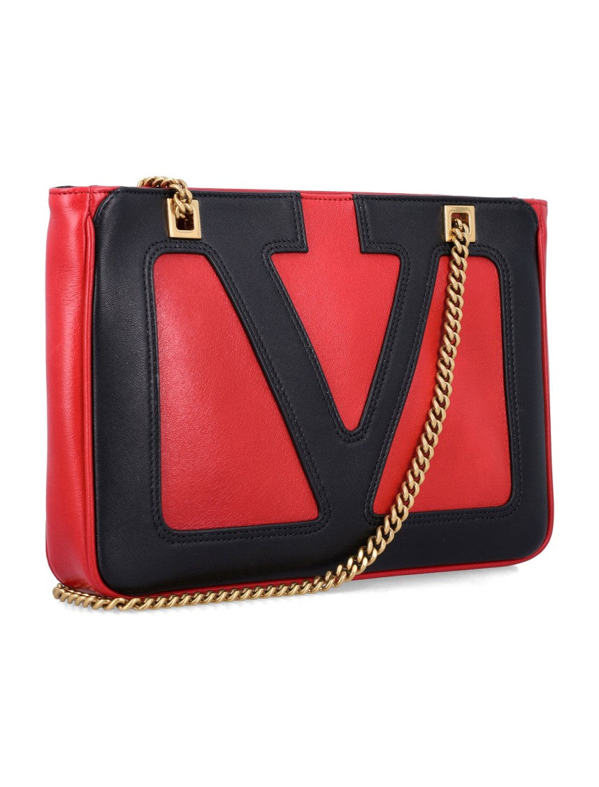 Valentino Garavani Nappa Leather Viva Superstar Small