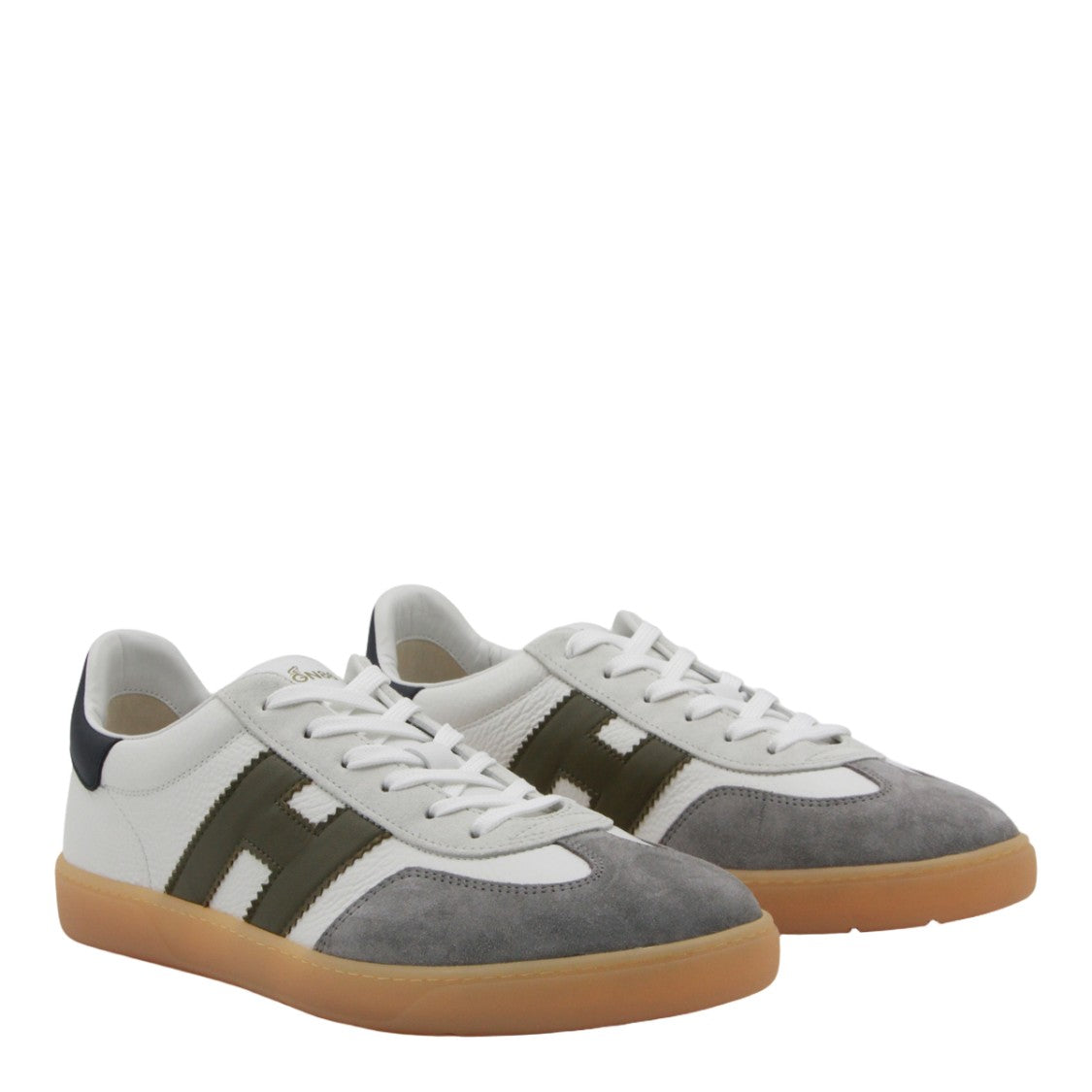 Hogan Low-Top Sneakers With Textured Leather