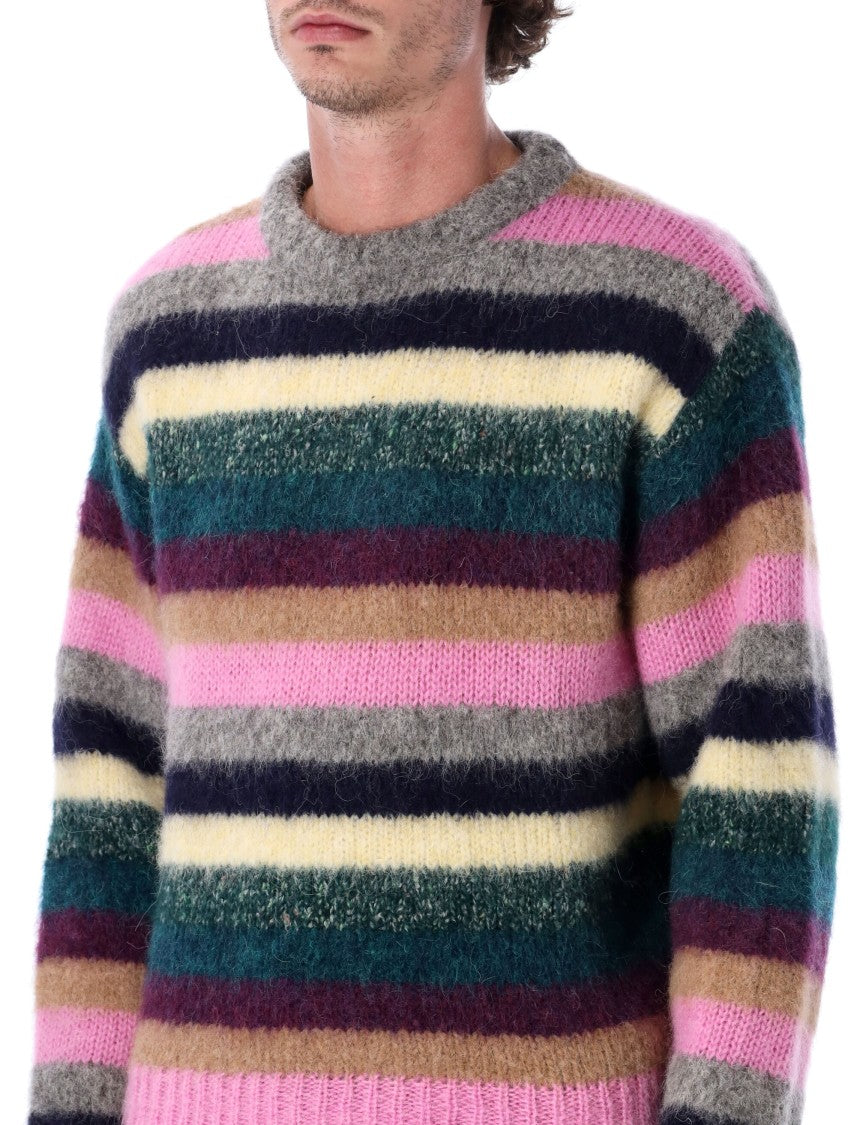 Erl Striped Creneck Sweater