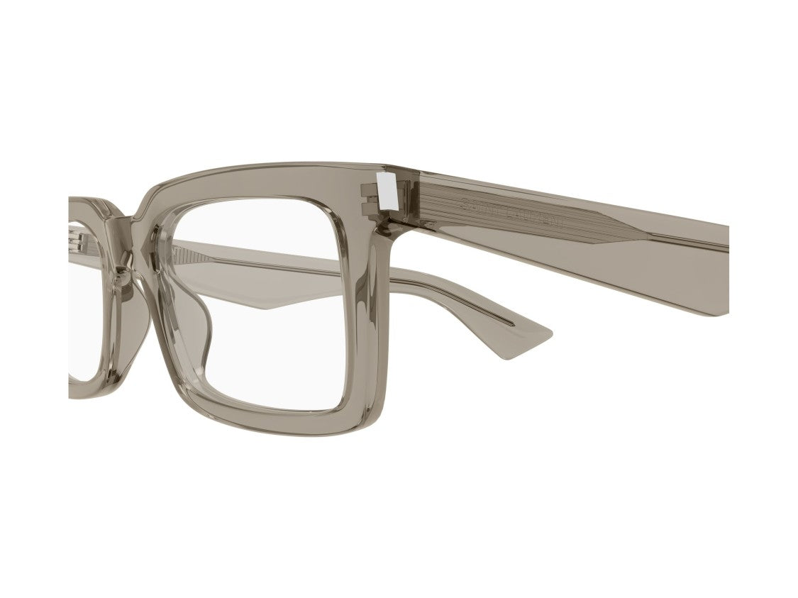 Saint Laurent Sl 860 Opt Metallic Accent Oversized Square Sunglasses