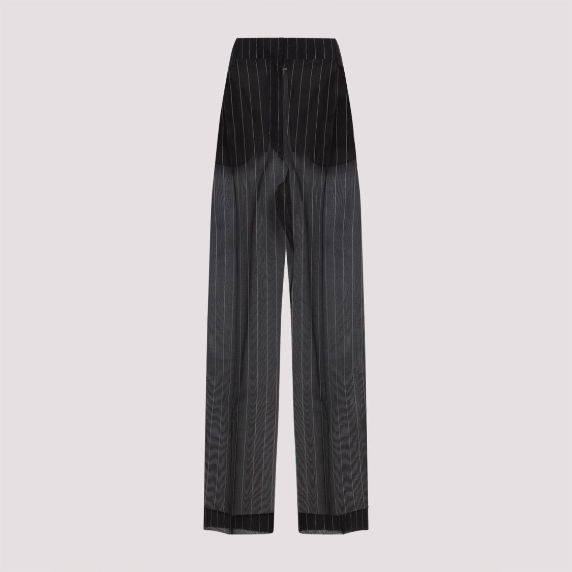 Khaite Black Silk Lenton Pants