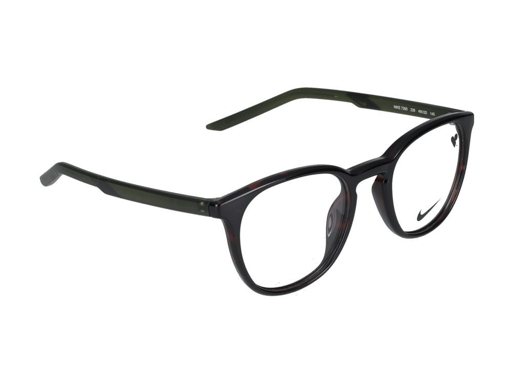 Nike Eyeglasses 7260 239 Tortoise/Matte Rough Green 49/20/145