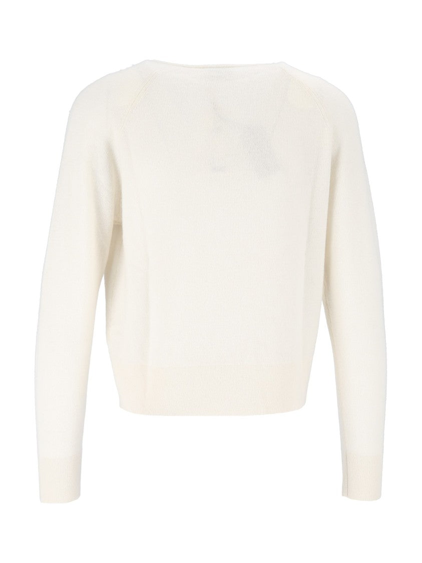 Forte Forte Gauze Wool Cashmere Blend Crewneck Sweater