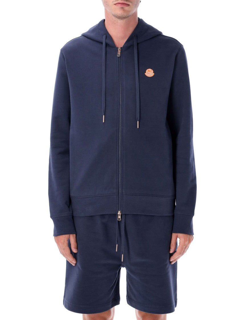 Moncler X Donald Glover Zip-Up Hoodie With Drawstring Hood