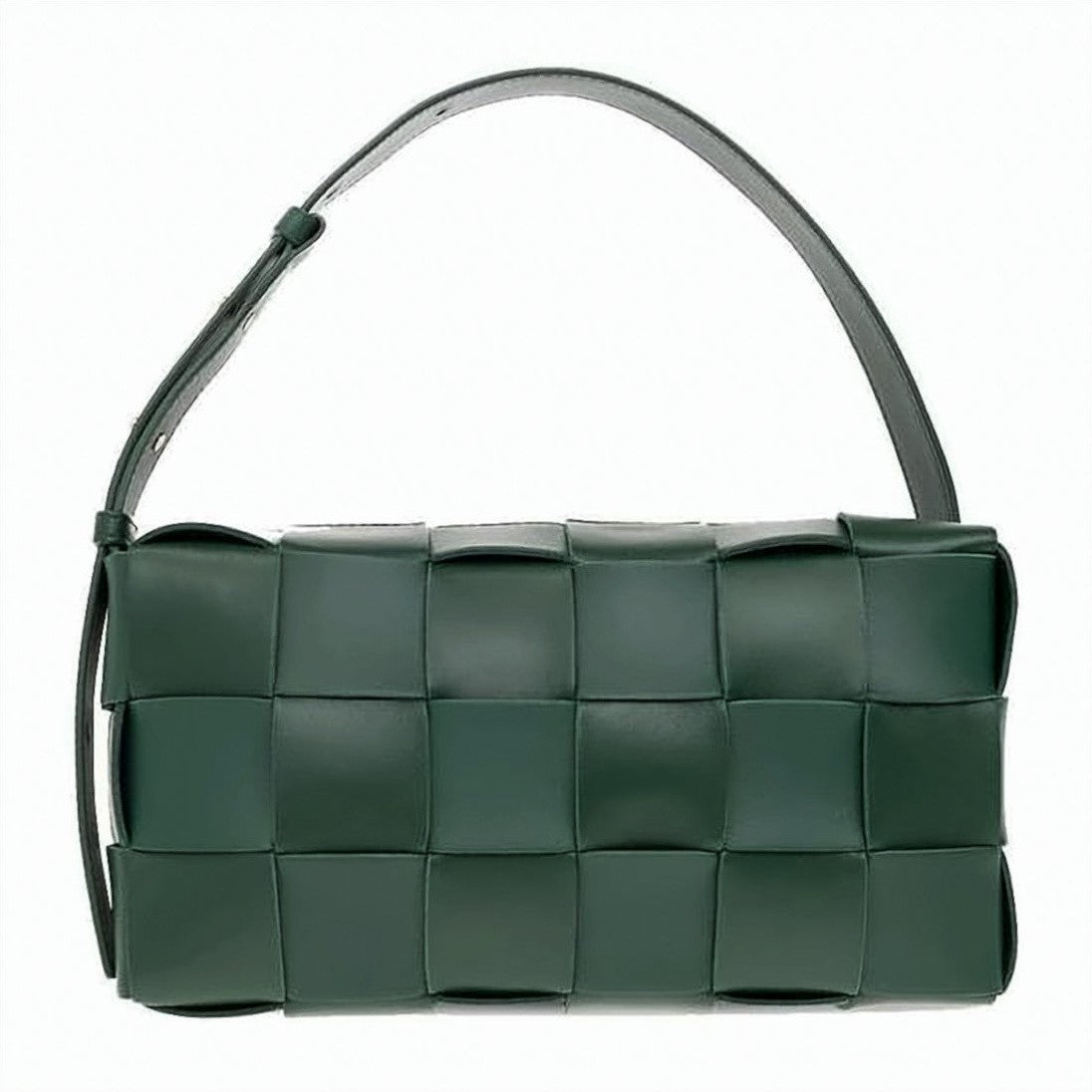 Bottega Veneta Shoulder Bag With Distinctive Woven Design And Adjustable Strap