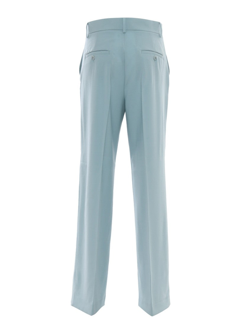 Max Mara Tailored Neutrals Long Trousers With Straight Leg