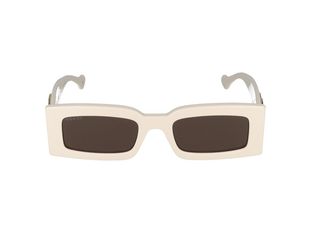 Gucci Sunglasses Gg1425s 004 Ivory Ivory Brown 53/21/145