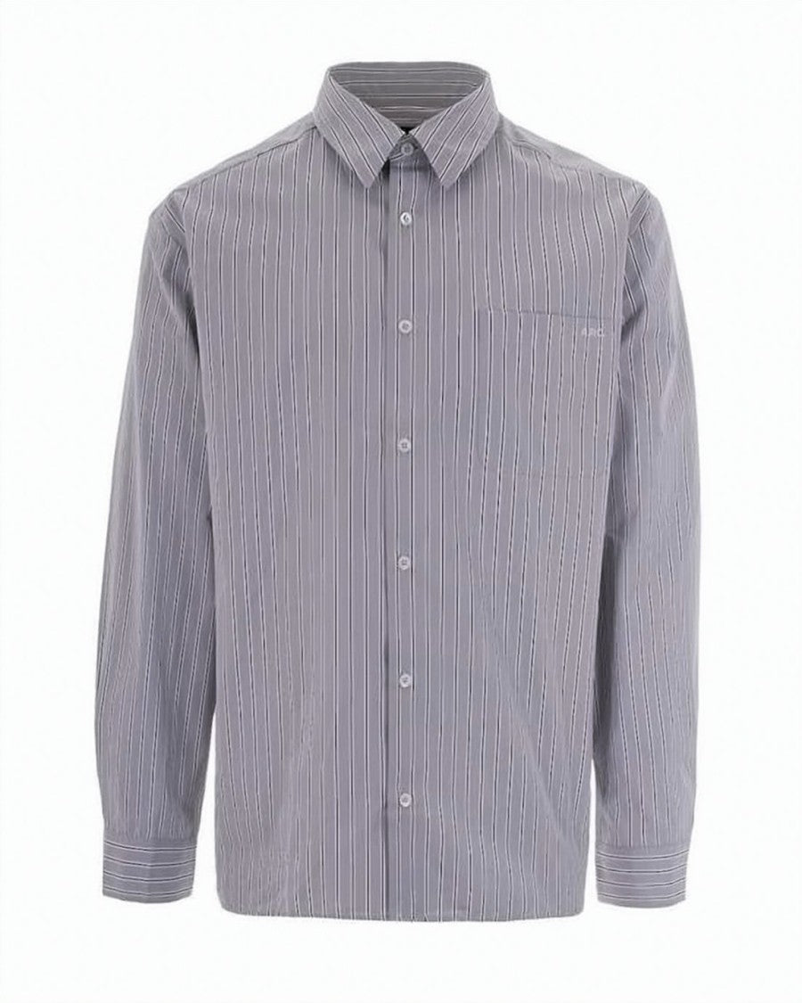 A.P.C. Classic Striped Long-Sleeve Shirt