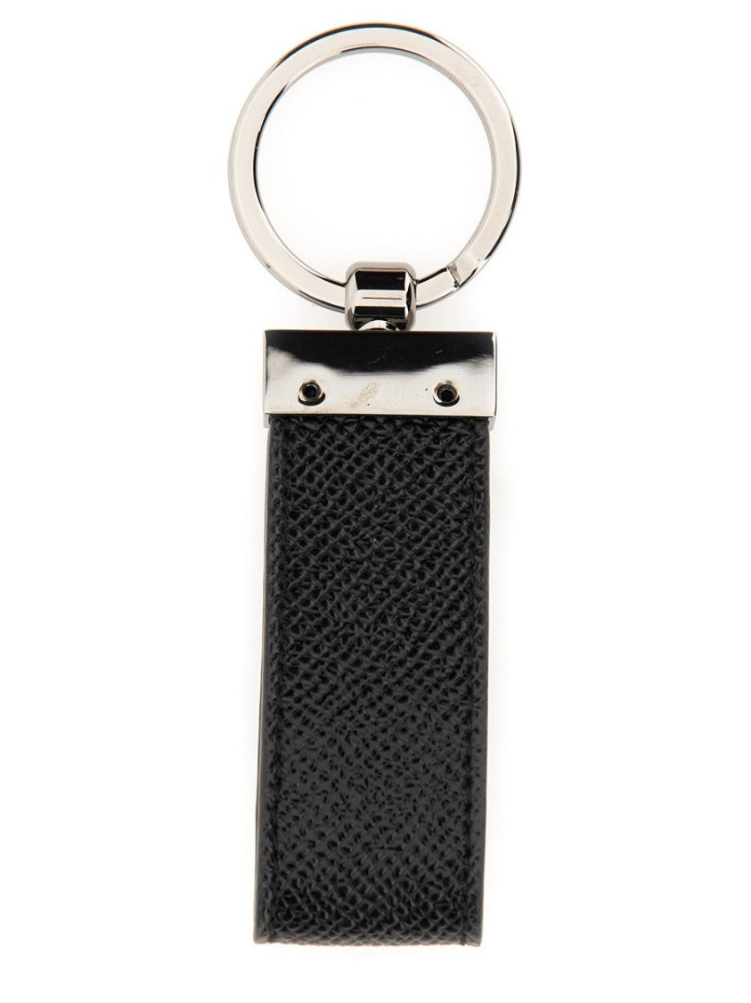 Dolce & Gabbana Keychain With Logoed Label