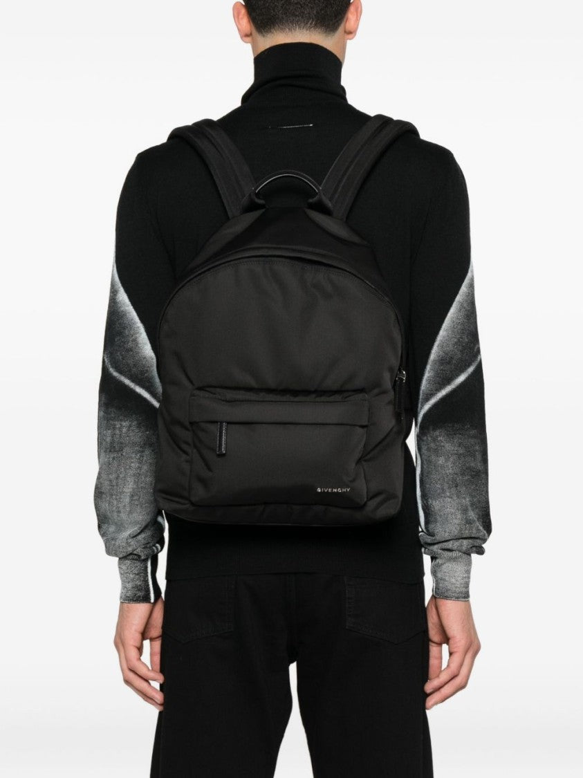 Givenchy Black Backpack With Spacious Design