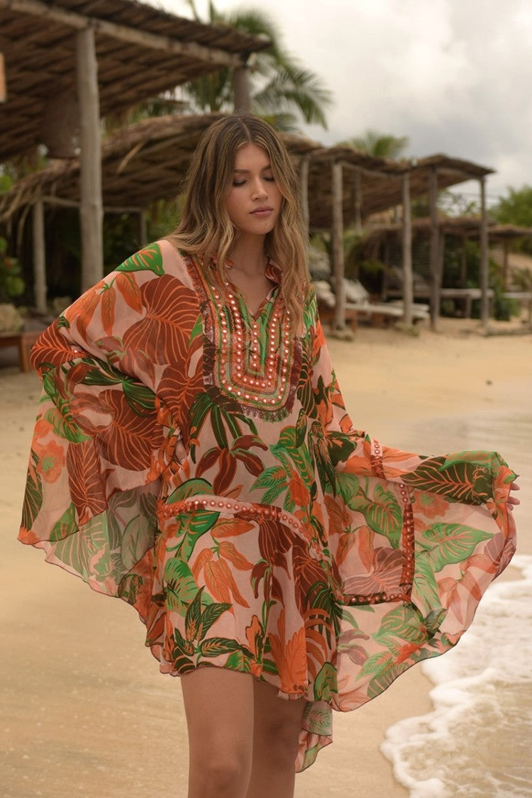 Miss June Aleida Short Caftan