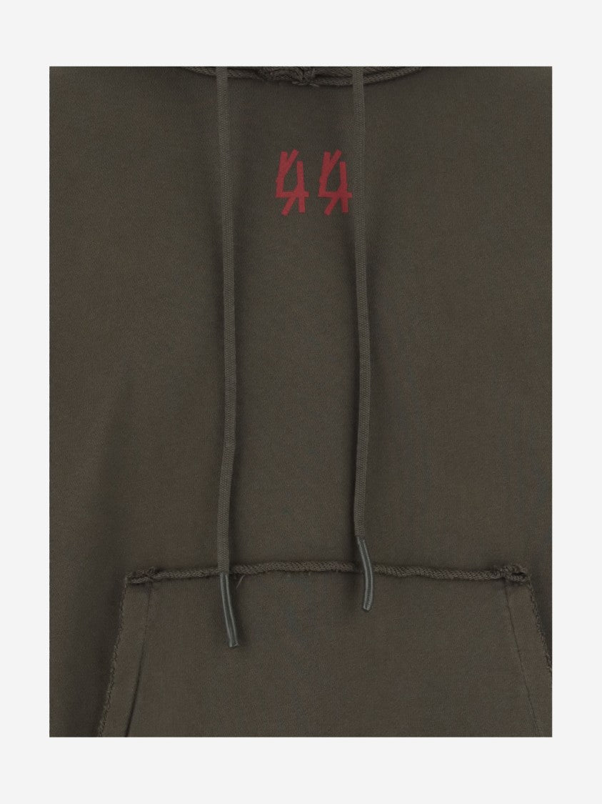 44 Label Group Printed Cotton Sweatshirt