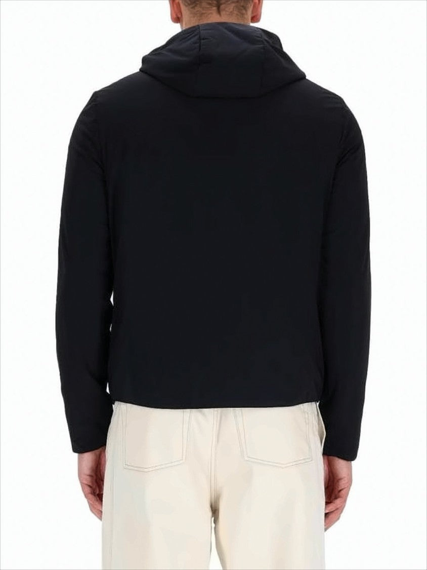 Moncler Matte Finish Padded Jacket With Hood