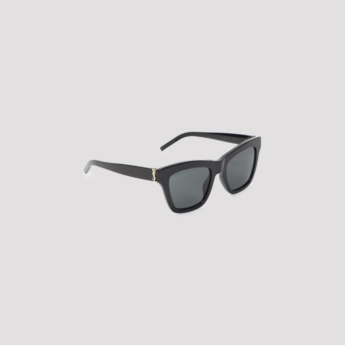 Saint Laurent Bold Square-Frame Sunglasses With Glossy Finish