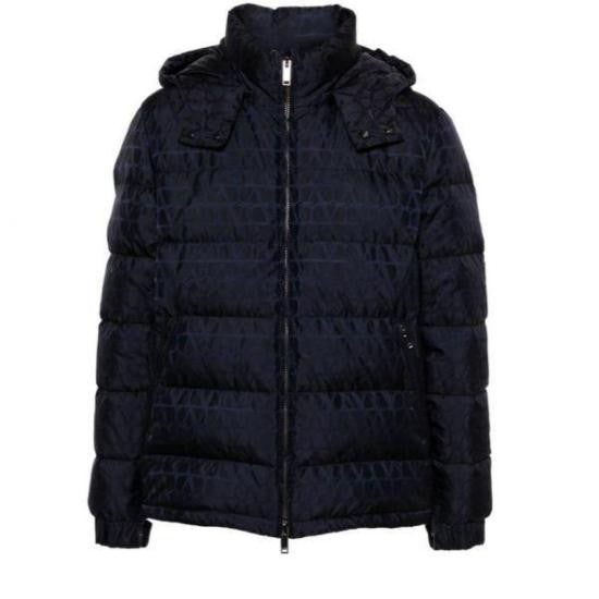 Valentino Garavani Quilted Padded Jacket With Detachable Hood